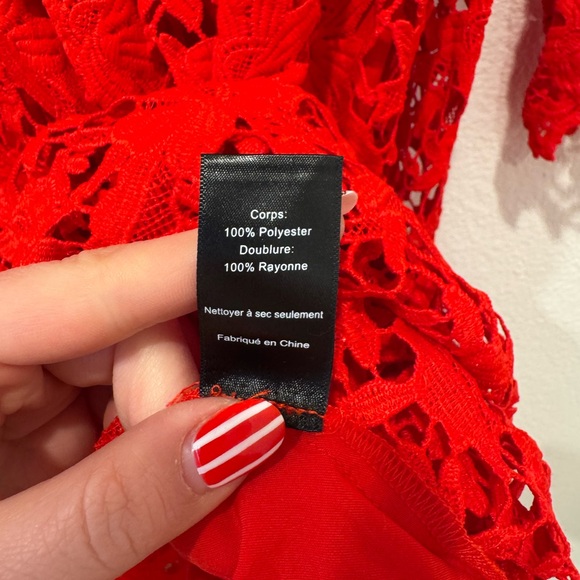 Astr the Label Lace Long Sleeve Dress - Picture 6 of 10